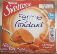Ferme et fondant caramel