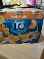 LC1 yoghurt multi fruits 6 bouteille de 100g