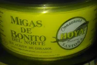 Migas de Bonito del Norte en aceite de girasol