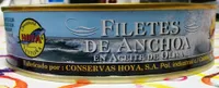 Filetes de anchoa en aceite de oliva
