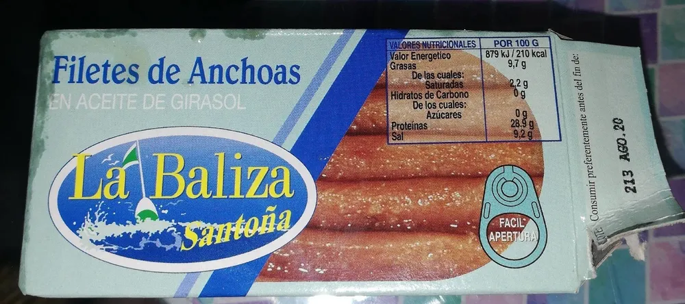 Filetes de Anchoas