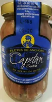 Filetes de anchoas en aceite de oliva