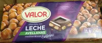 Valor Chocolate con leche y avellanas mediterráneas