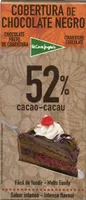 Cobertura de chocolate negro