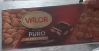 Chocolate puro almendras