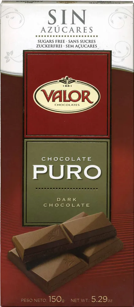 Chocolate 0% Azucares añadidos