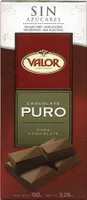 Chocolate 0% Azucares añadidos