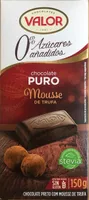 Chocolate Puro Mousse de Trufa 0%