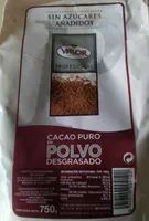 Cacao puro en polvo desgrasado