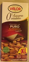 Chocolate con puro almendras mediterraneas enteras