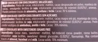 0% Chocolate Negro 70%, Stevia