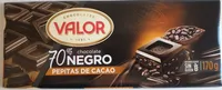 Chocolate Negro 70% con Pepitas de Cacao