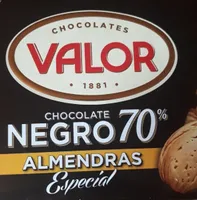 Chocolate negro 70% almendras