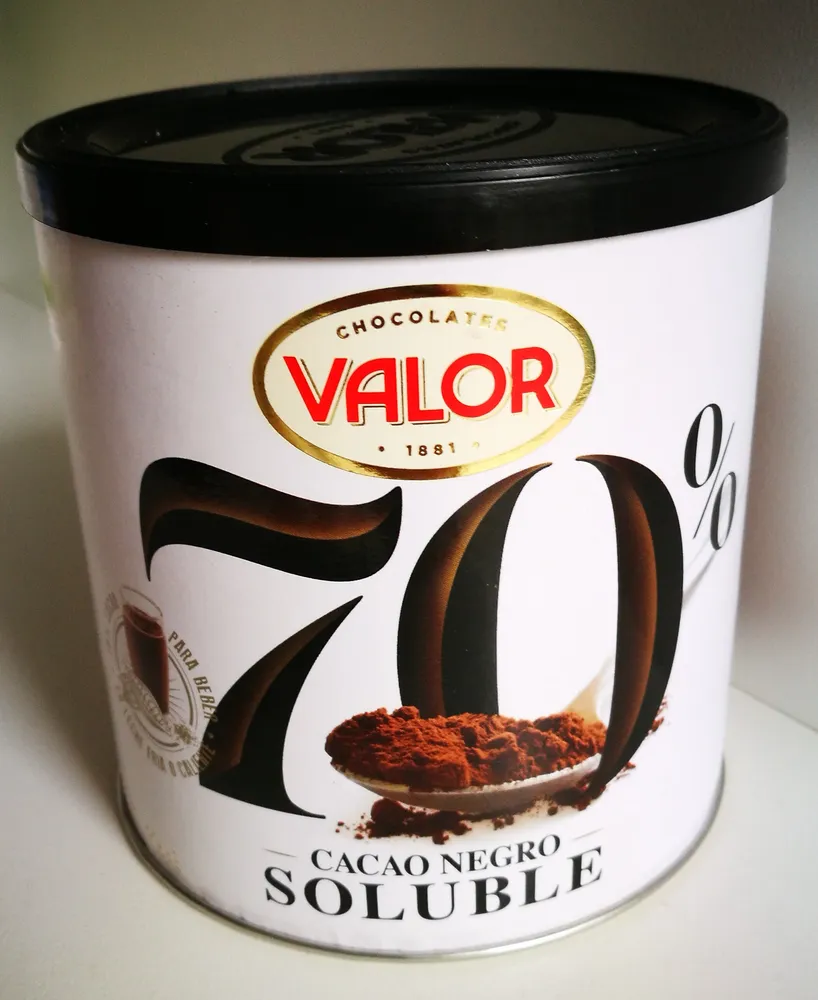 Cacao negro soluble 70%