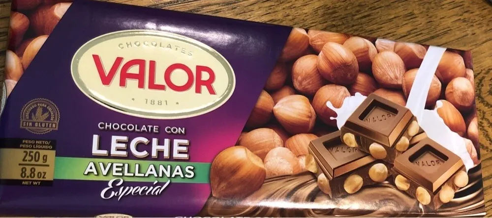 Chocolate con leche avellanas especial