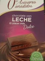 Chocolate con leche sin azucares añadidos
