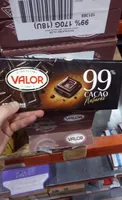 Valor cacao natural 99%