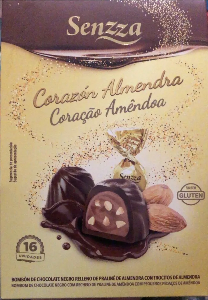 Corazón almendra
