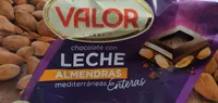 Chocolate con leche y almendras