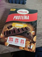 Chocolate almendra negro proteina