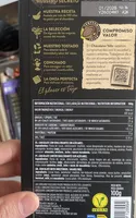 Chocolate 70% negro 0% azúcares añadidos