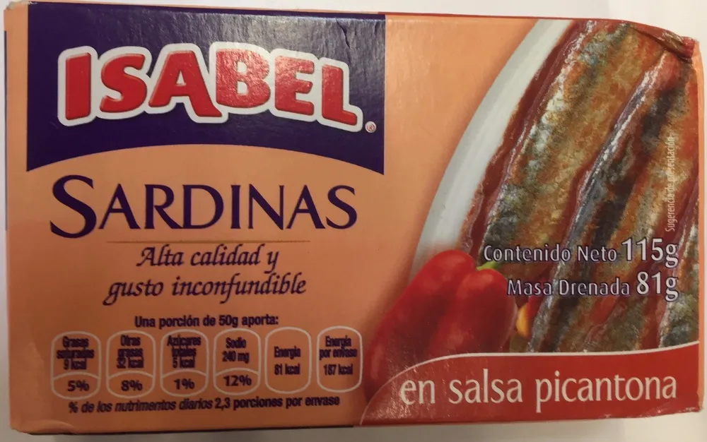 Sardinas salsa picantona