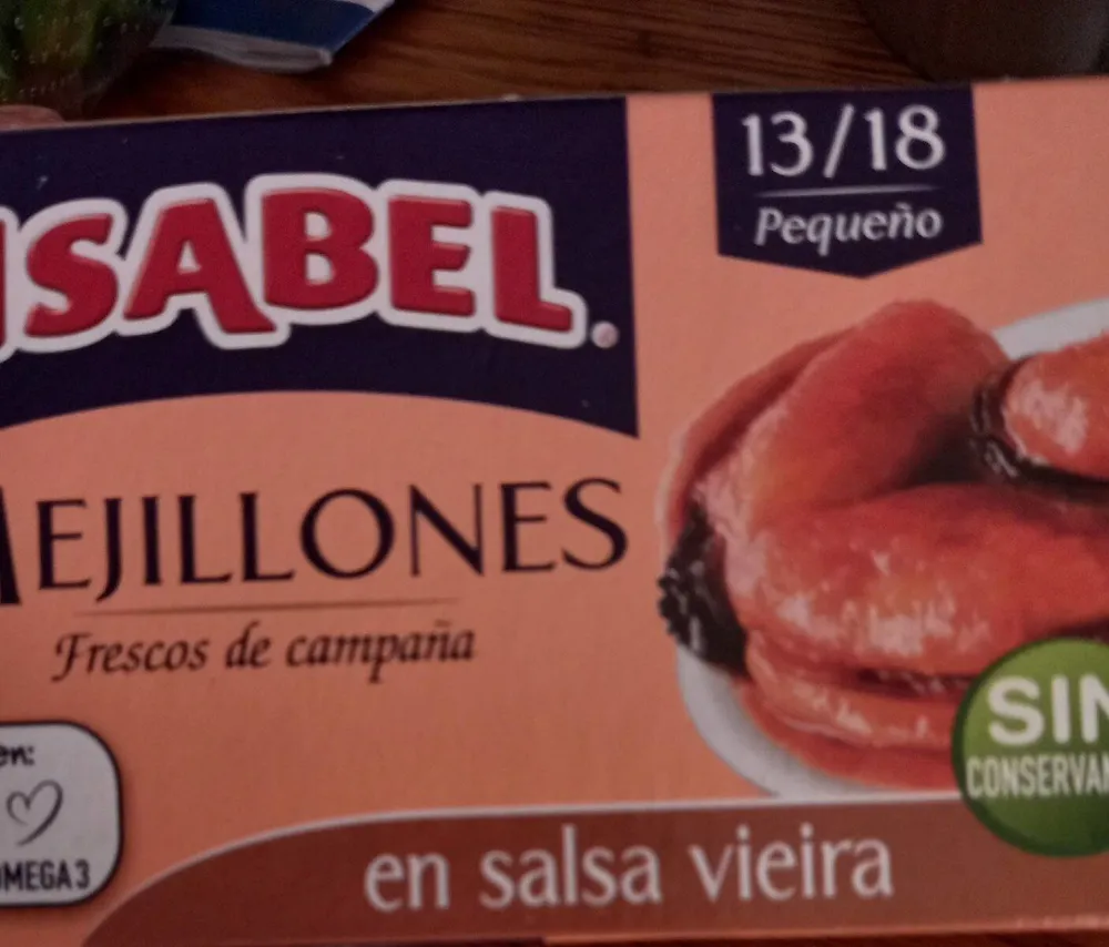 Mejillones en salsa de vieira