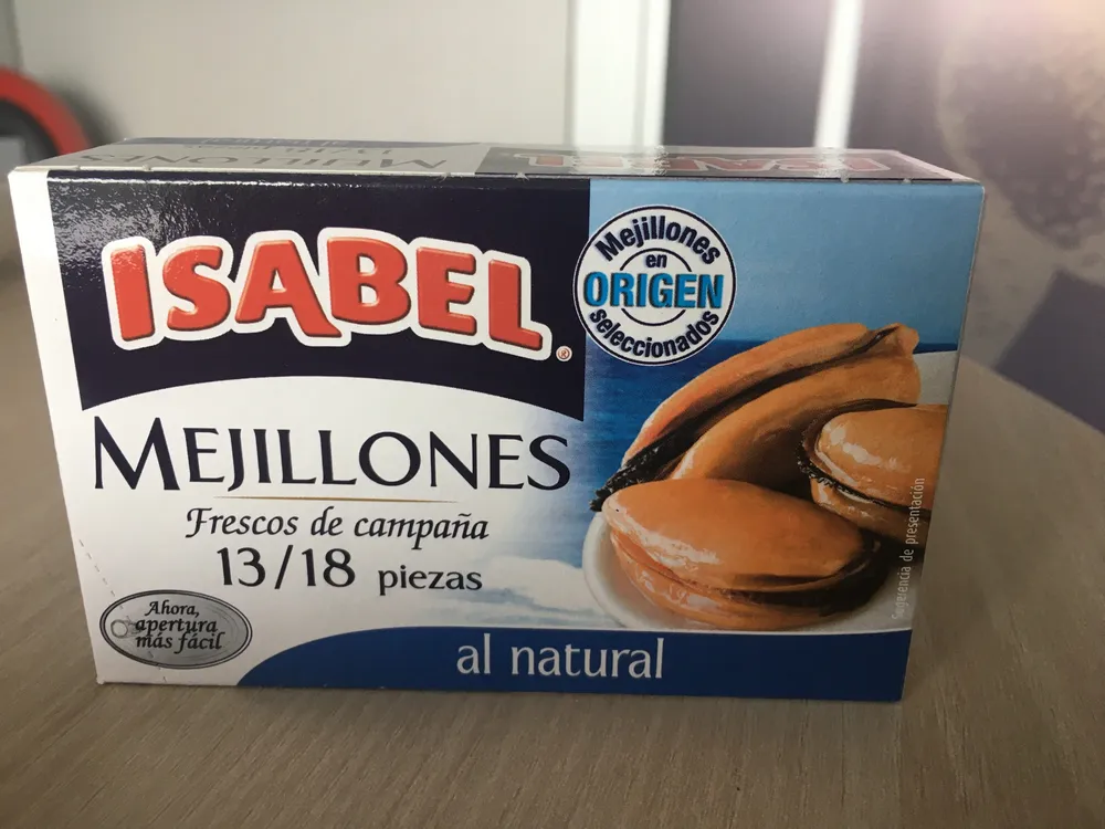 Mejillones al natural