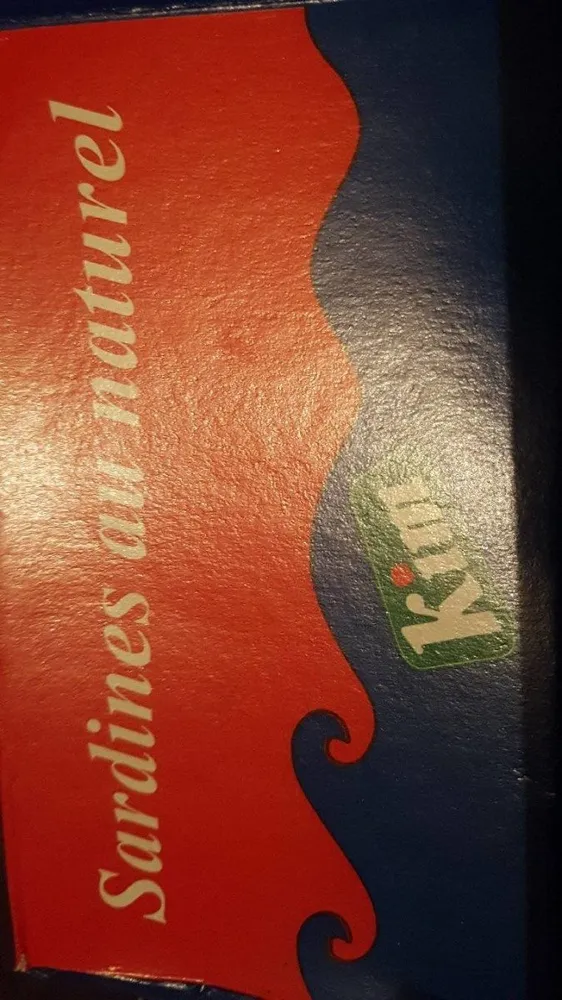 Sardine au naturel