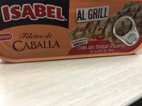 Filetes de caballa con un toque picante