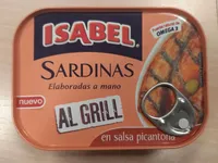 Sardinas al grill en salsa picantona