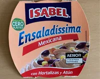Plato preparado con hortalizas y atun