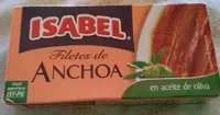 Filetes de anchoa aceite de oliva