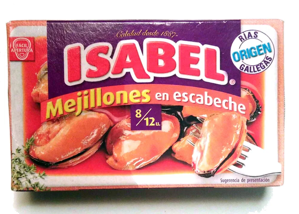 Mejillones en escabeche