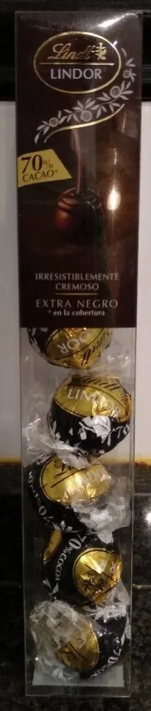 Bombones extra negro 70% cacao