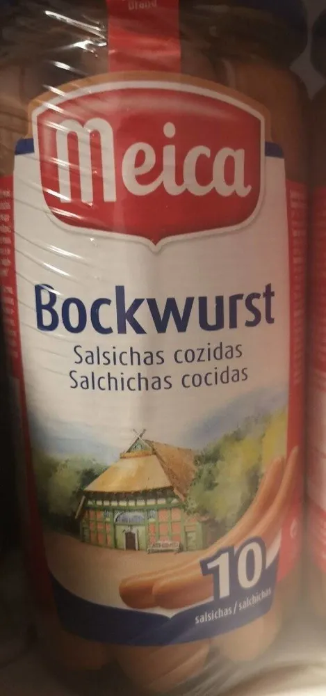 Salchichas cocidas