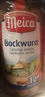 Salchichas cocidas