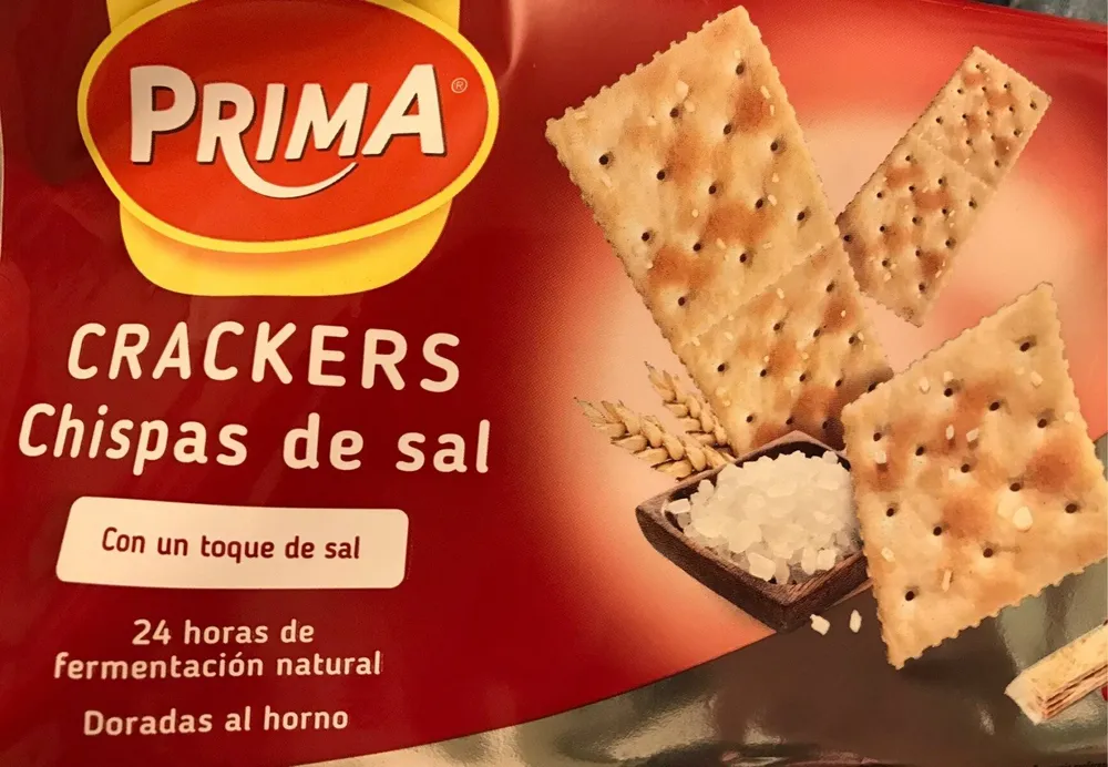 Crackers chispas de sal