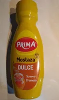 Mostaza dulce con miel