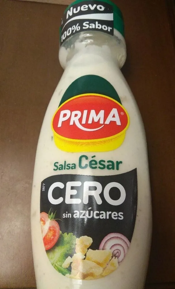Salsa César Cero sin azúcares