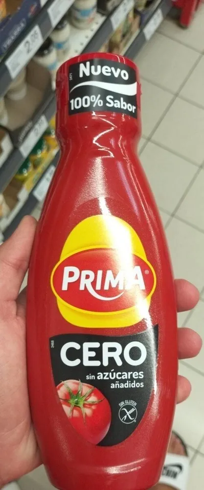 Ketchup prima cero azucares