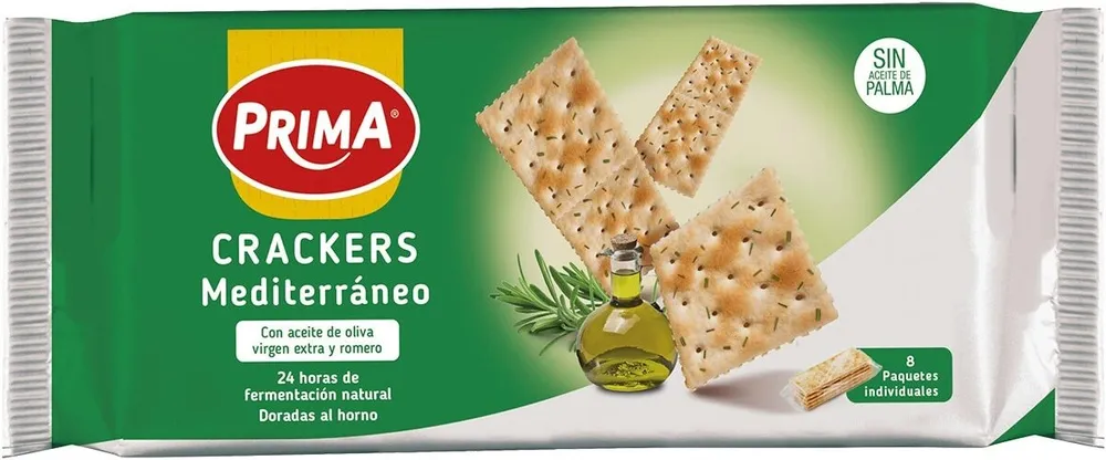 Crackers mediterráneo