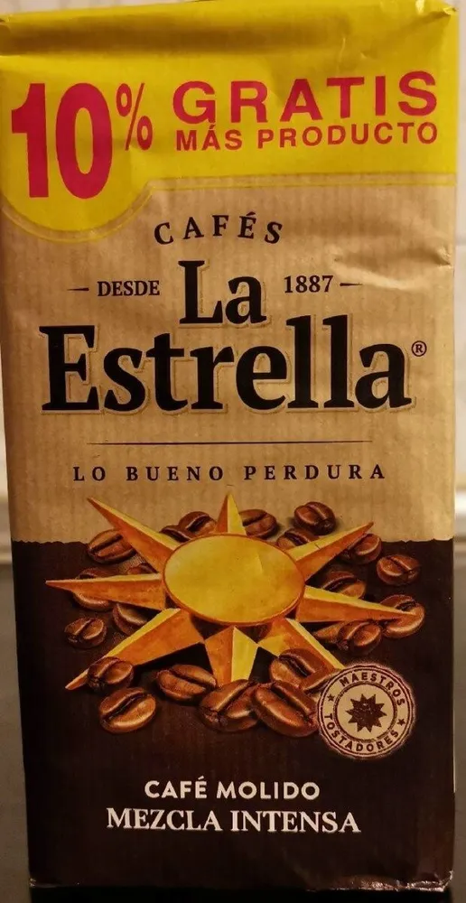 Café molido mezcla intensa