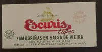 Zamburiñas en salsa de vieira