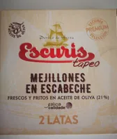 Mejillones en escabeche escuris