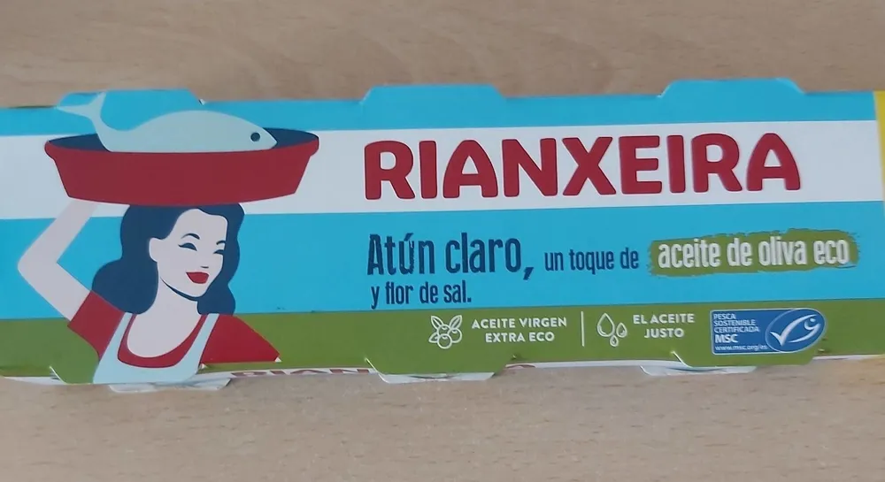 Atún claro Aceite de oliva eco y flor de sal