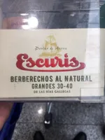 Berberechos de las rías gallegas al natural