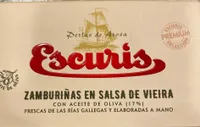 Zamburiñas en salsa de vieira