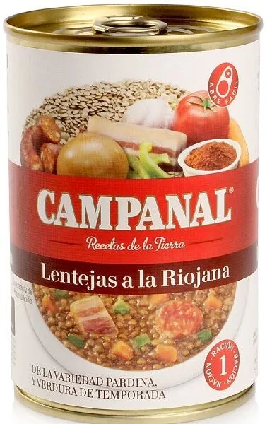 Lentejas a la Riojana