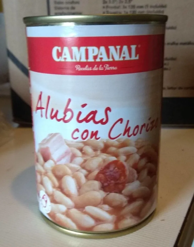 Alubias con chorizo